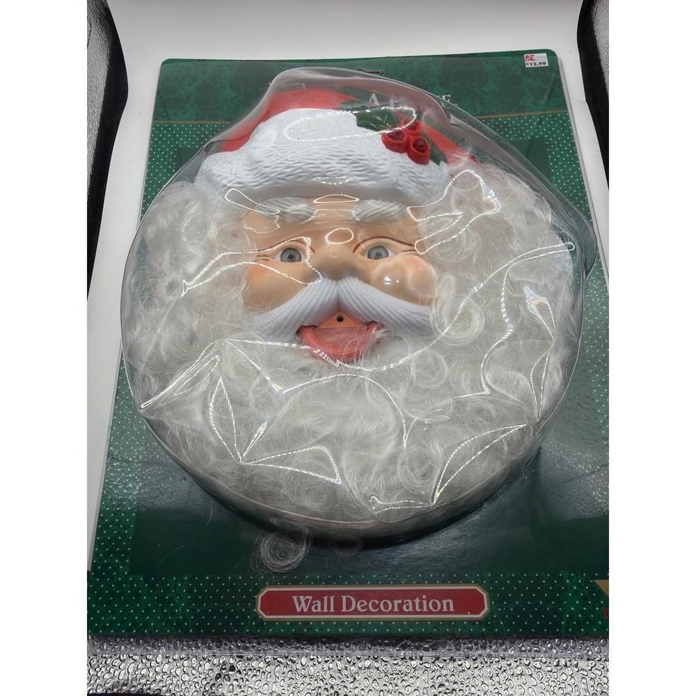 Vintage Talking & Musical Santa Claus Motion Activated Wall Hanging Trim A Home